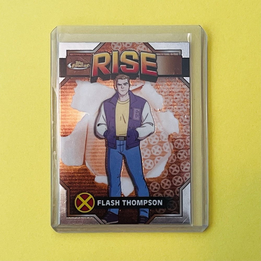 2025‎ Topps Finest Marvel Flash Thompson RISE CAMEO #23